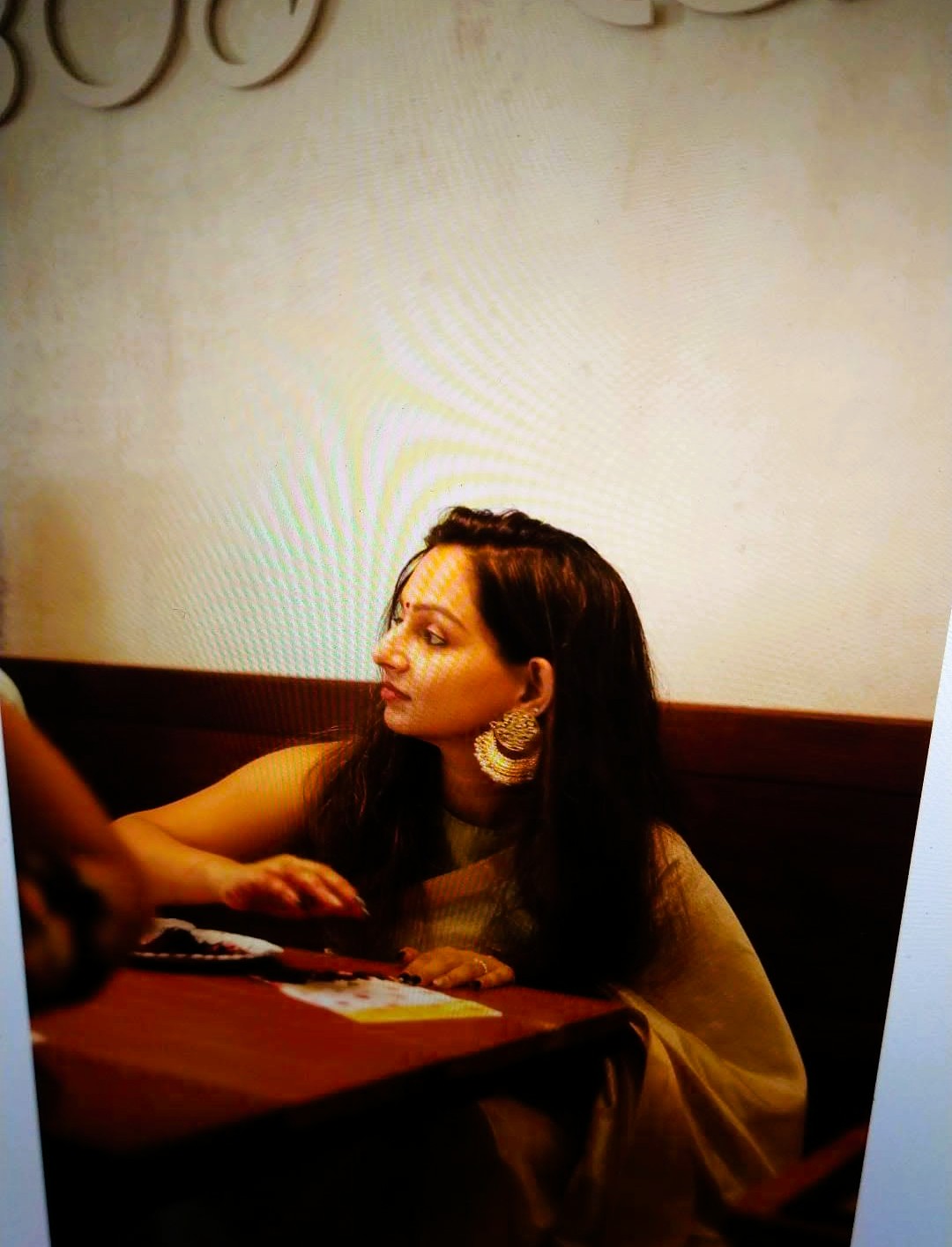 Nayana leading a class